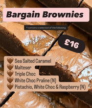 Load image into Gallery viewer, Bargain Brownies - ready to post/collect